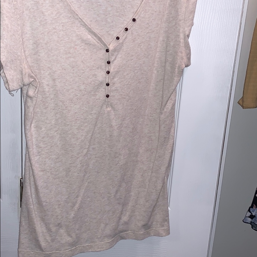 Comfy Button Up Tee